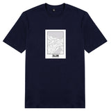 Áo Thun unisex in hình Love City Map - Tallin