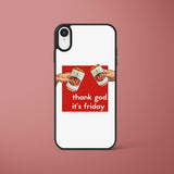 Ốp lưng iphone case in hình Thank god it's friday