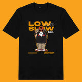 Áo thun unisex cotton in hình Thần Rùa Kame Low and Slow life