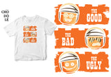 Áo thun unisex in hình The good, the bad and the Ugly - Lego