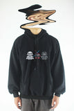Áo khoác hoodie unisex cotton hình Lego series - The light dark mode (nhiều màu)