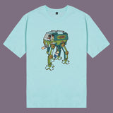 Áo thun unisex cotton in hình funky cartoon series - the mystery machine (nhiều màu)