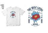 Áo thun unisex cotton 100% in hình Japanese Art - believe in new beginnings.