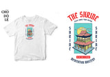 Áo thun unisex cotton 100% in hình The Shrine - Peace comes from within.