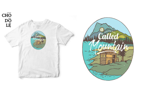 Áo thun unisex cotton 100% in hình Beautiful place called mountain.