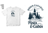 Áo thun unisex cotton 100% in hình It is my hidden paradise.