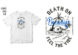Áo thun unisex cotton 100% in hình Happiness never ends.