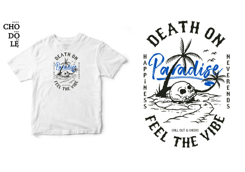 Áo thun unisex cotton 100% in hình Happiness never ends.