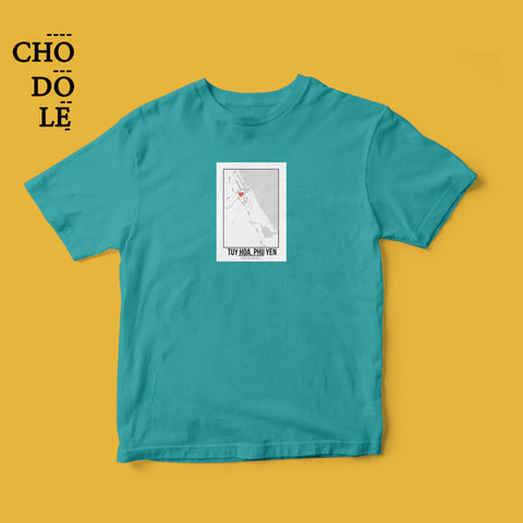 Áo thun unisex cotton 100% in hình Love City Vietnam - Tuy Hoa, Phu Yen (Nhiều màu)