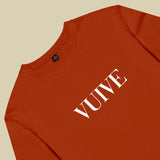 Áo thun cotton 100% in chữ - Vuive (nhiều màu)