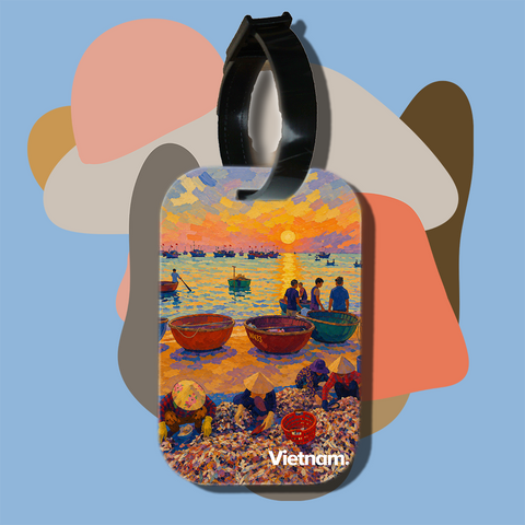 Vietnam Travel Tag – Coastal Coracle Boats