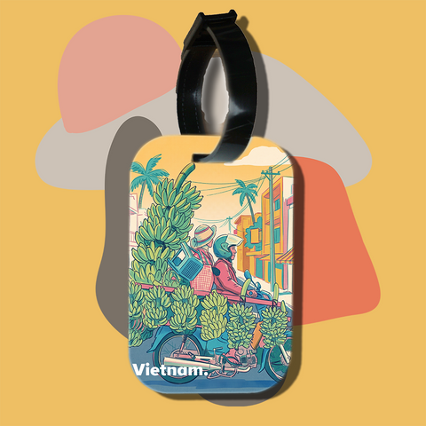 Vietnam On Bike Series Travel Tag – Banana Transport