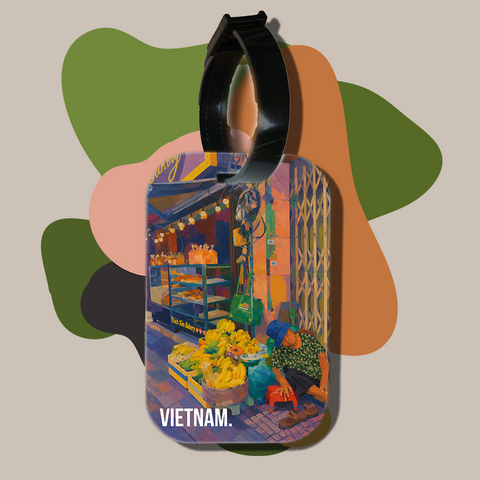 Vietnam Travel Tag – Local Fruit Vendor Napping