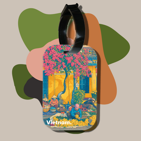 Vietnam Travel Tag – Spring Flower Vendor in Hoi An