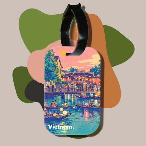 Hoi An Vietnam Travel Tag – Lantern Boats Hoai River