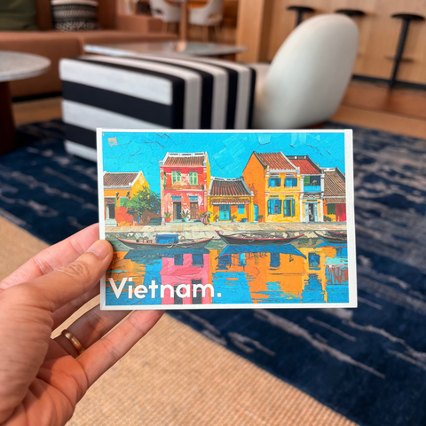 Vietnam Souvenir Postcard – Hoi An Colourful Ancient Town