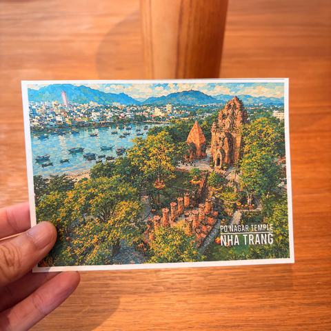 Vietnam Souvenir Postcard – Nha Trang Po Nagar Temple