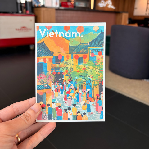 Hoi An Vietnam Souvenir Postcard – Ancient Town Lantern Street Festival
