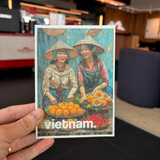 Vietnam – Happy Conical Hat Vendors
