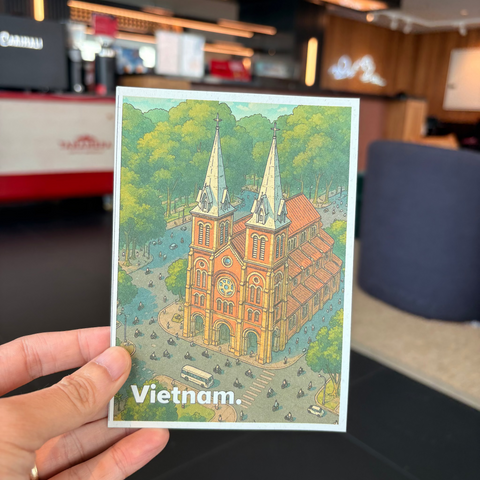 Vietnam Souvenir Postcard – Saigon – Notre Dame Cathedral