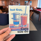 Saigon Vietnam Souvenir Postcard – Iced Milk Coffee Vietnam Cà phê sữa đá