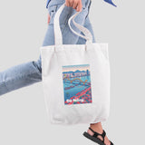 Vietnam Souvenir Travel Tote Bag – Da Nang – Dragon Bridge Cityscape
