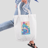 Vietnam Souvenir Travel Tote Bag – Dogs on Motorbike