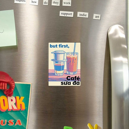 Chodole Vietnam Fridge Magnet – Vietnam Cà phê sữa đá