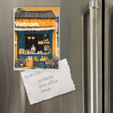 Chodole Vietnam Fridge Magnet – Hoi An – Yellow Local Vendor Shop