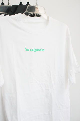 Áo thun cotton 100% in chữ #saigonese (nhiều màu)
