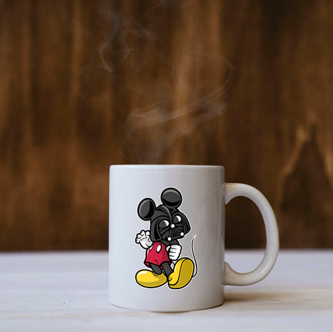 Ly sứ uống trà/ cafe in hình Darth Mouse