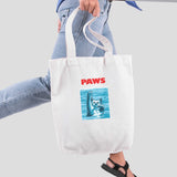Túi tote vải in hình Cat Lovers - Paws (nhiều màu)