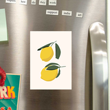 Miếng hít tủ lạnh giữ note in hình abstract 12