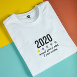 Áo thun unisex cotton 100% in hình A review of 2020 (nhiều màu)