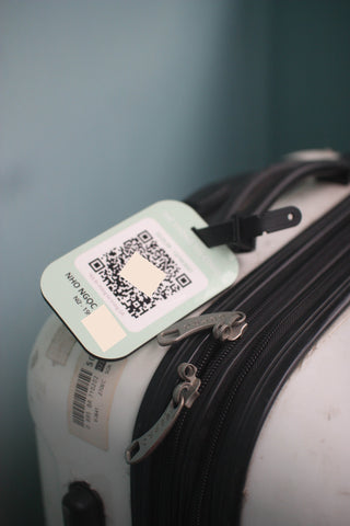 Custom Travel tag- thẻ hành ly cho túi xách/balo du lịch in hình theo ý muốn