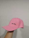 Customize nón với chữ theo ý muốn - loại basic cap