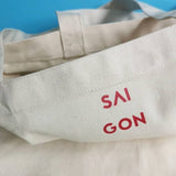 Túi tote in chữ Sai Gon