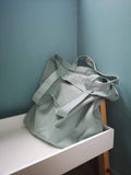 Túi tote vải in hình Attention for sale (nhiều màu)