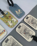 Travel tag cho túi xách/balo du lịch in hình Moomin