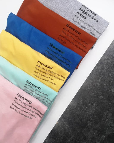 Áo thun unisex cotton 100% in chữ định nghĩa vui - Social Distancing (nhiều màu)