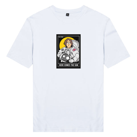 Áo thun unisex cotton 100% in hình Iconic People - Astronaut John Lennon