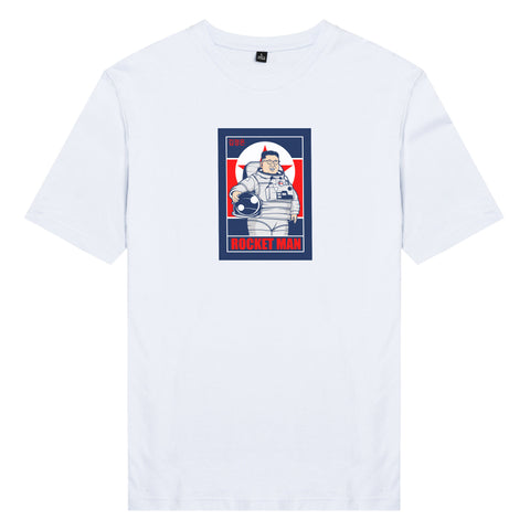 Áo thun unisex cotton 100% in hình Iconic People - Astronaut Kim