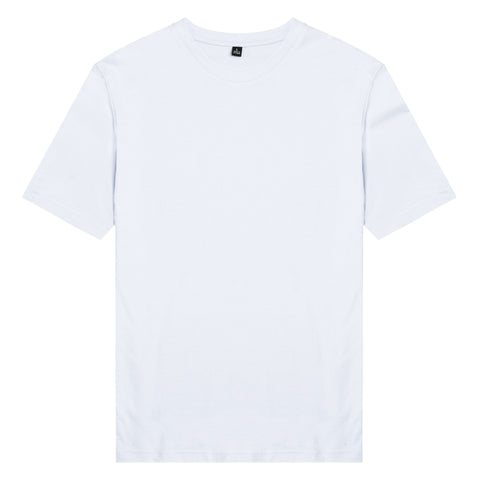 Áo thun basic unisex cotton 100% - màu trắng - chodole