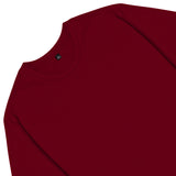 Áo thun basic unisex cotton 100% - red wine colour - chodole