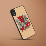 Ốp lưng iphone in hình Super Heroes - Deadpool Skater (đủ model iphone)