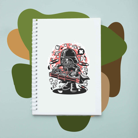 Sổ tay notebook giấy ford in hình Super Heroes DJ Vader