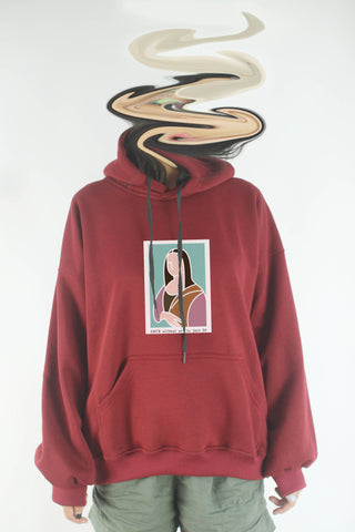 Áo khoác hoodie unisex cotton hình Earth without Art is EH - Mona Lisa (nhiều màu)