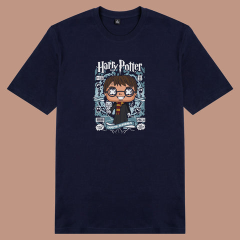 Áo thun unisex cotton in hình pop culture cartoon series - Harry Potter (nhiều màu)