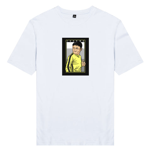 Áo thun unisex cotton 100% in hình Iconic People - Jack Ma Bruce Lee