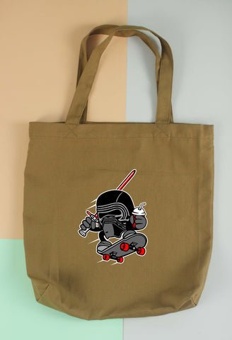 Túi tote vải in hình Super Heroes - Kylo Skate (nhiều màu)